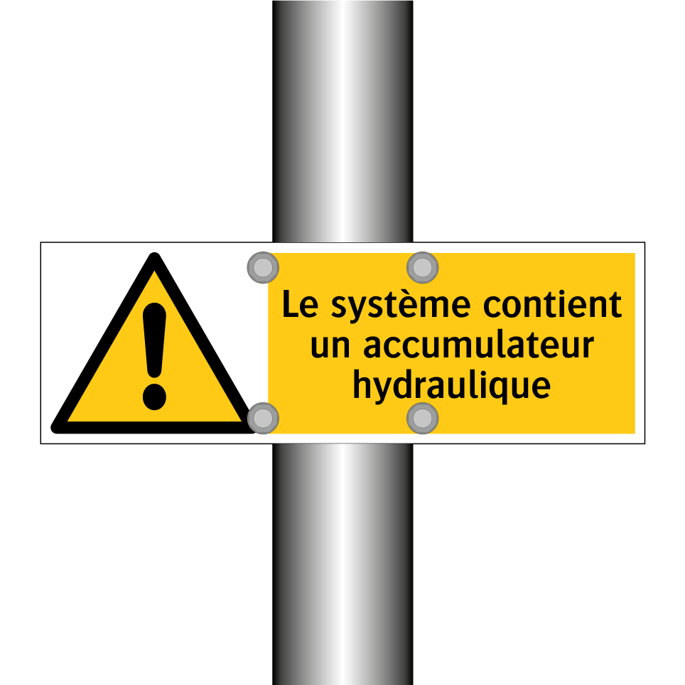 Le système contient un accumulateur hydraulique