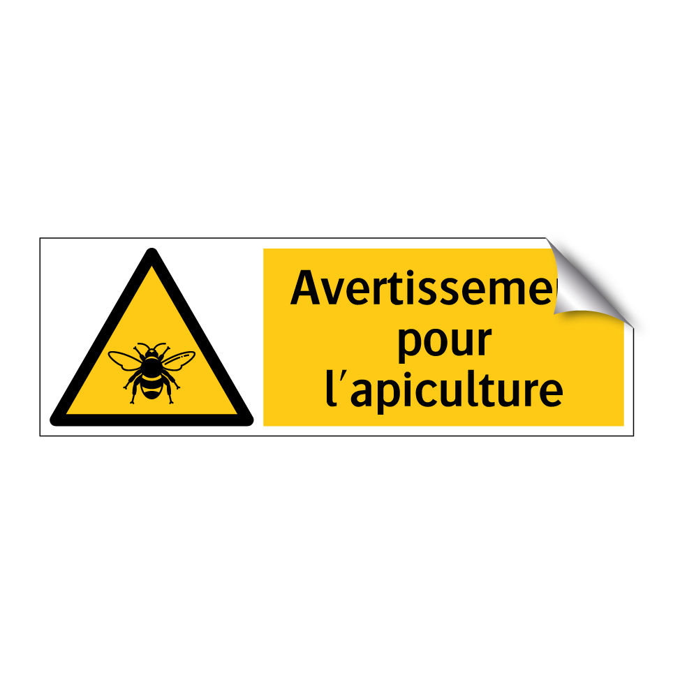 Avertissement pour l'apiculture