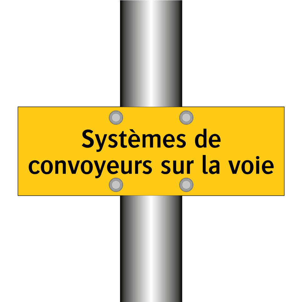 Systèmes de convoyeurs sur la voie