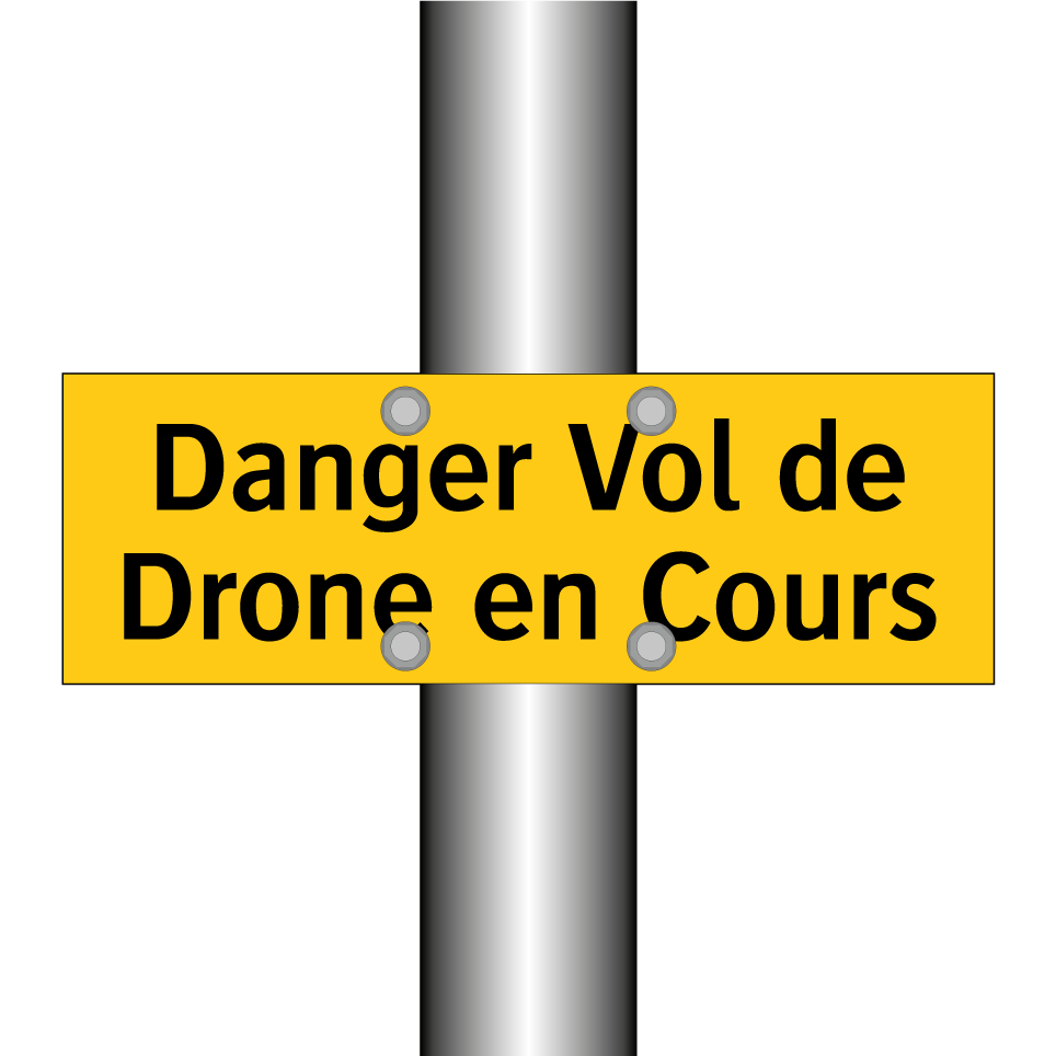Danger Vol de Drone en Cours