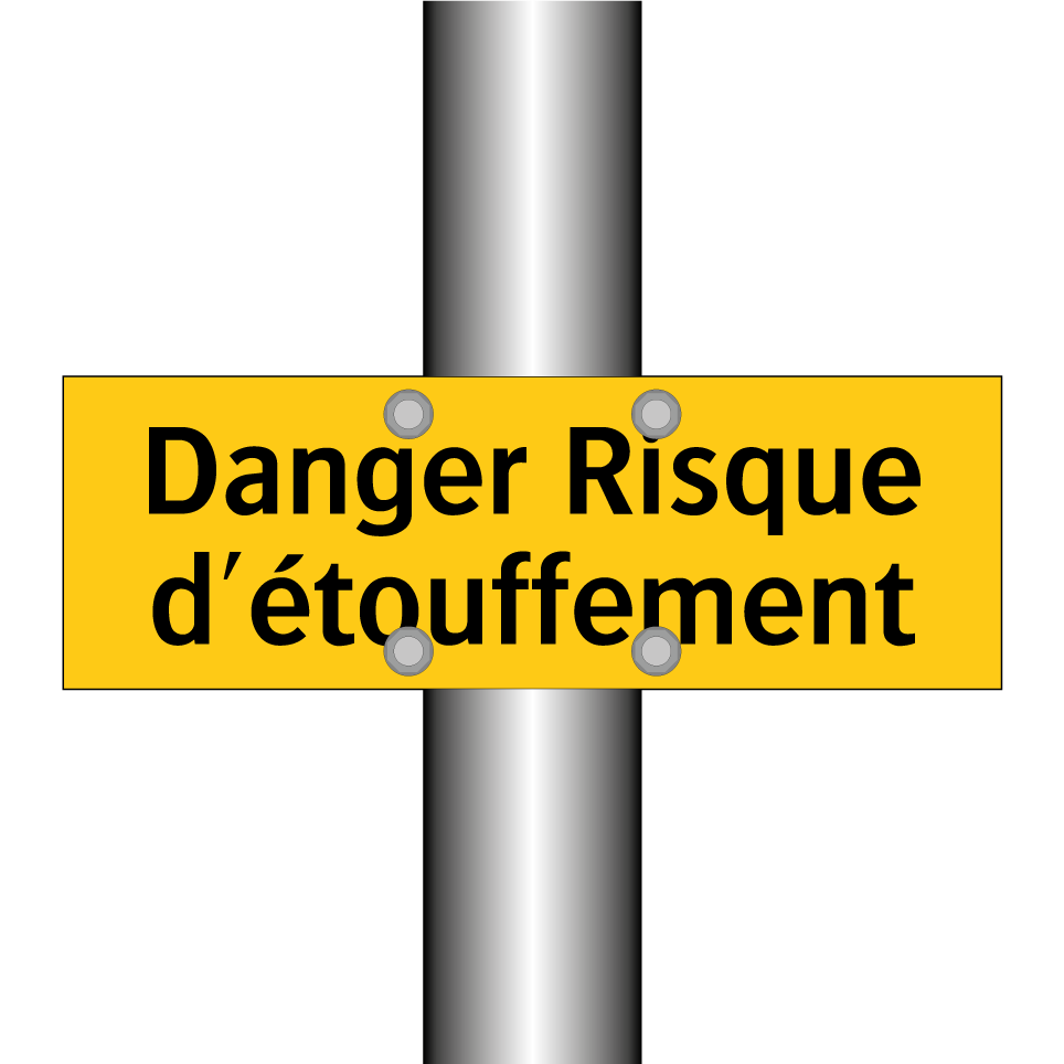 Danger Risque d'étouffement