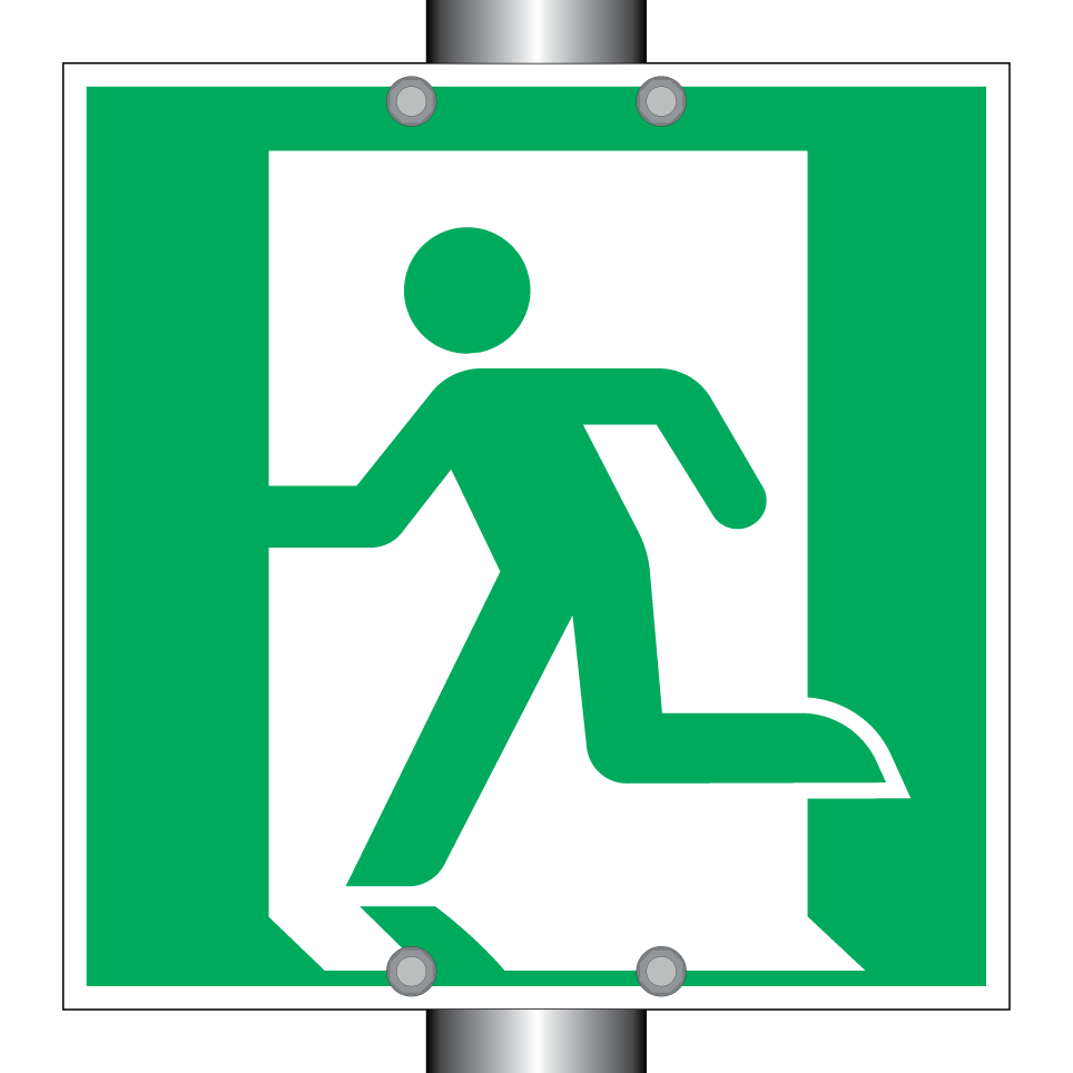 E001 Emergency exit (left hand)