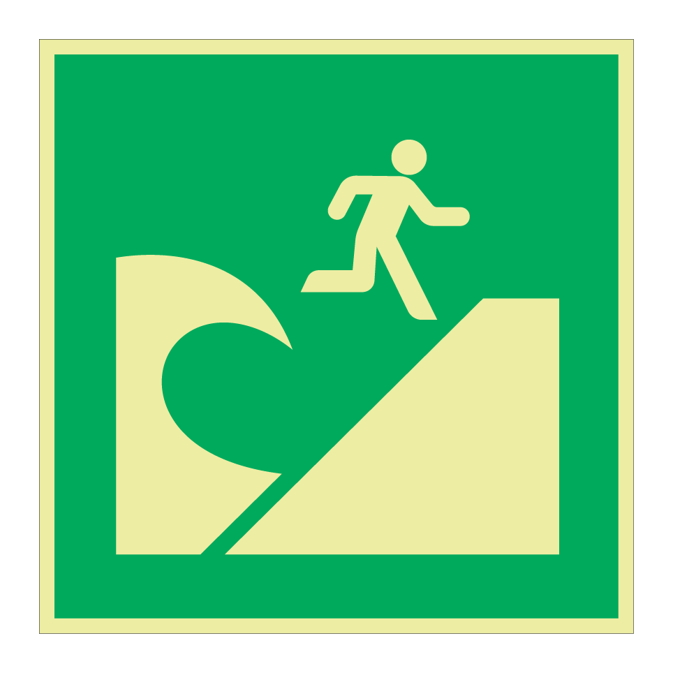 E062 Tsunami evacuation area