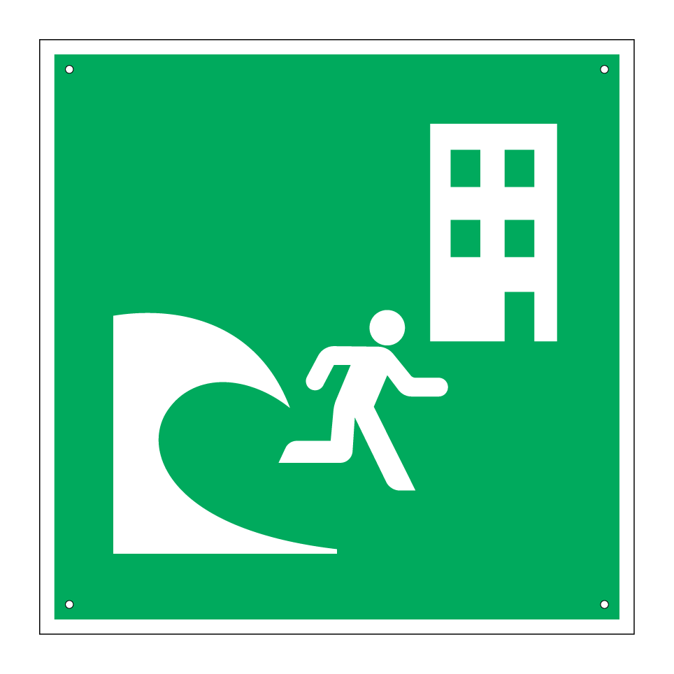 E063 Edificio de evacuación de tsunami