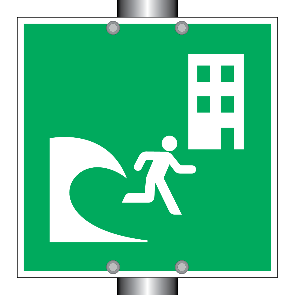 E063 Edificio de evacuación de tsunami