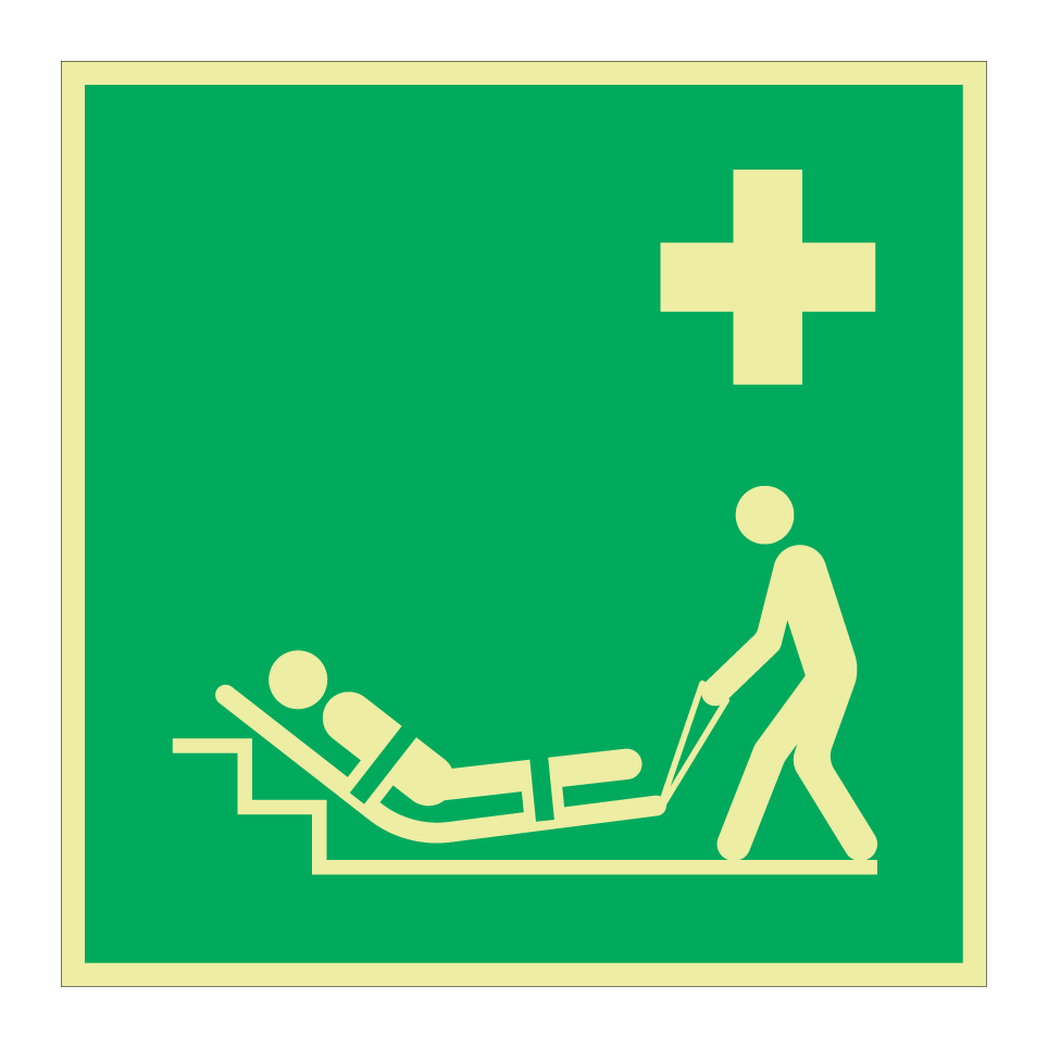 E067 Matelas d'évacuation