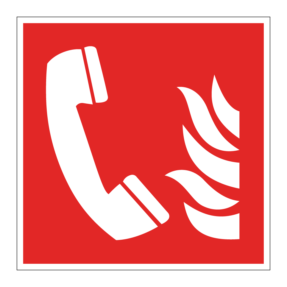 F006 Teléfono de emergencia contra incendios
