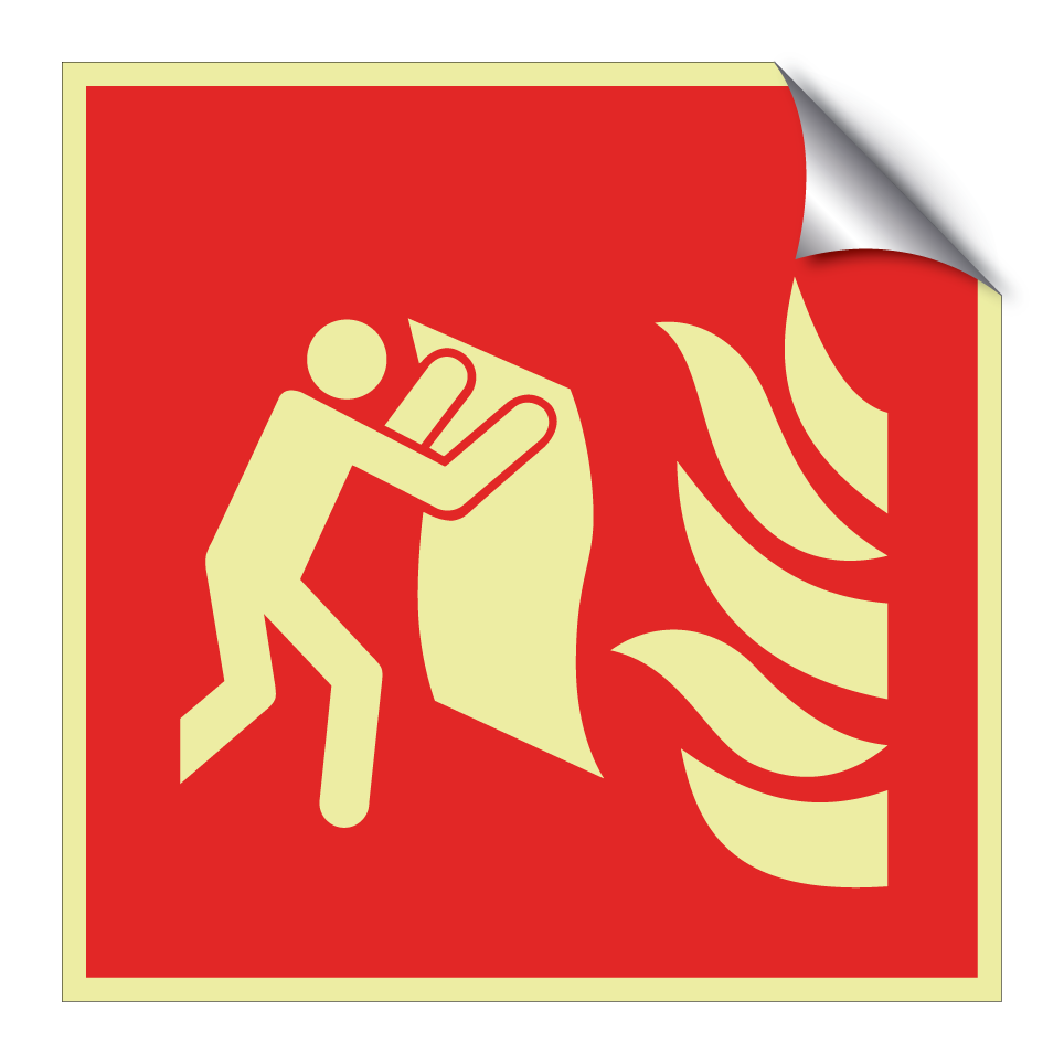F016 Fire blanket
