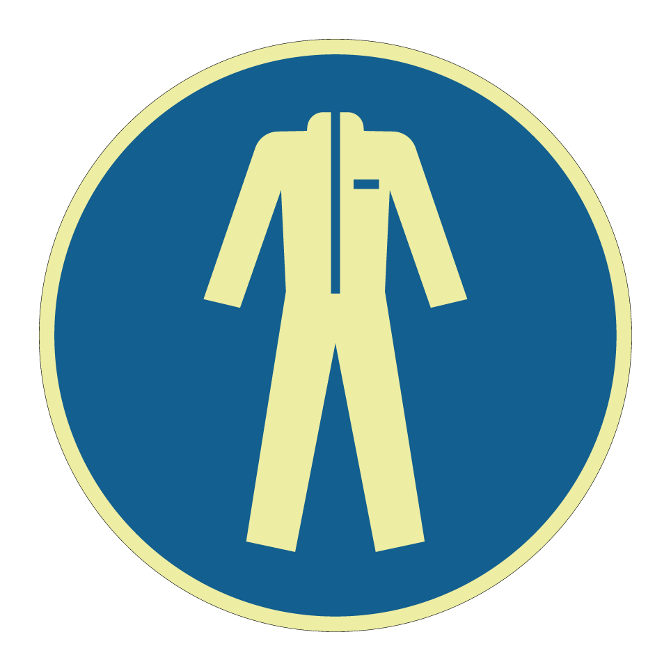 M010 Use ropa de protección