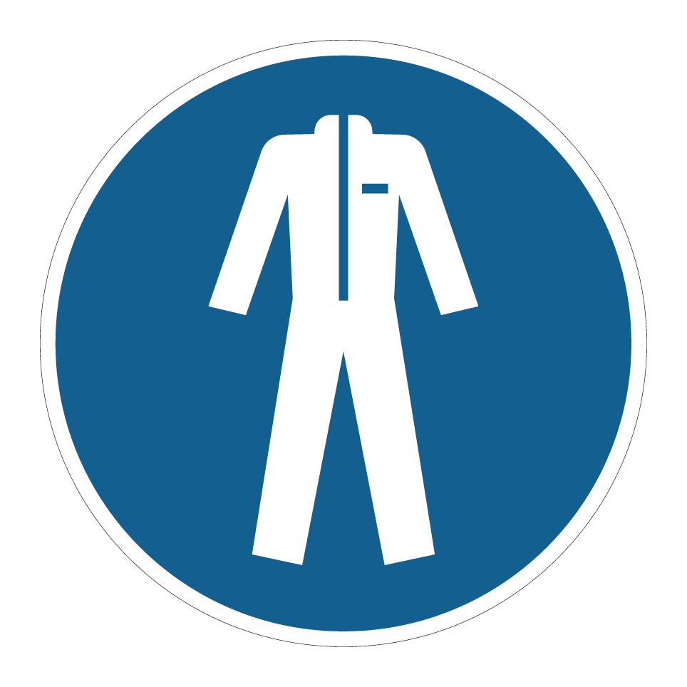 M010 Protection obligatoire du corps (vêtements de protection)