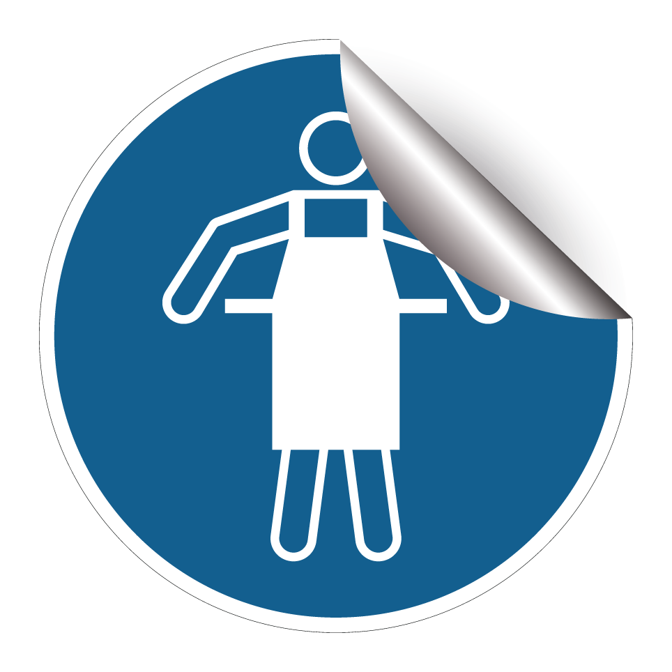 M026 Use protective apron