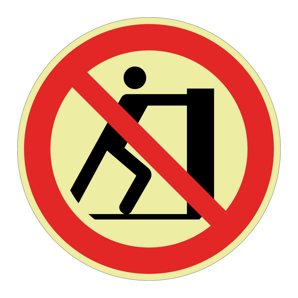 P017 No pushing