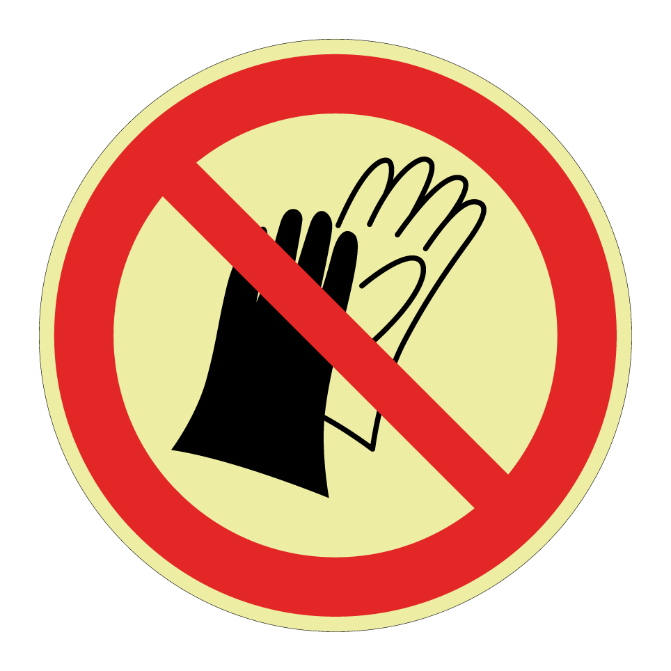 P028 Do not wear gloves