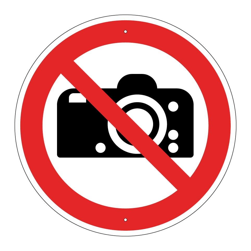P029 Interdiction de photographier