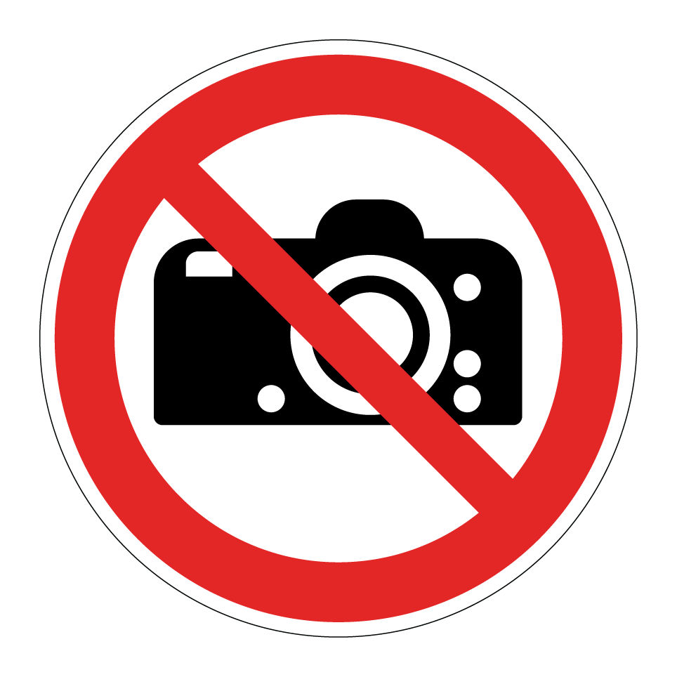 P029 Interdiction de photographier