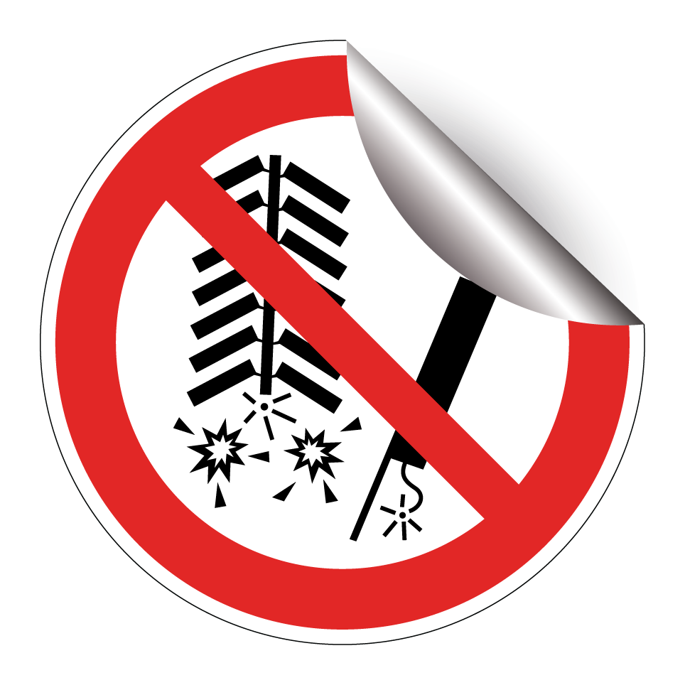 P040 Do not set off fireworks