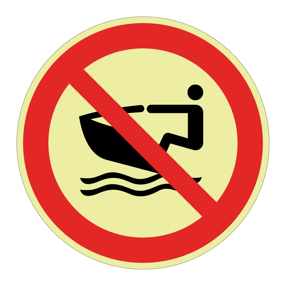 P057 No personal water craft