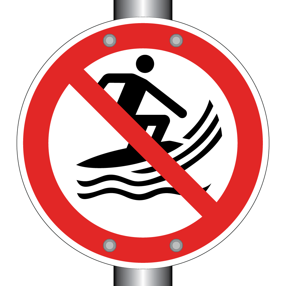 P059 No surf craft