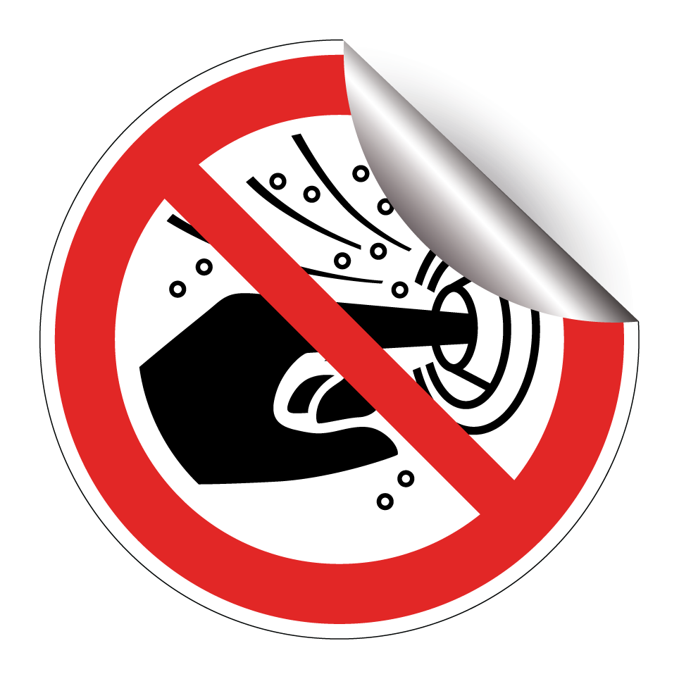 P070 Do not put finger into the nozzle of a hydromassage