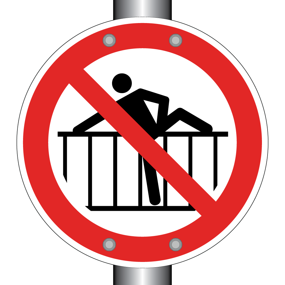 P071 Do not cross barrier