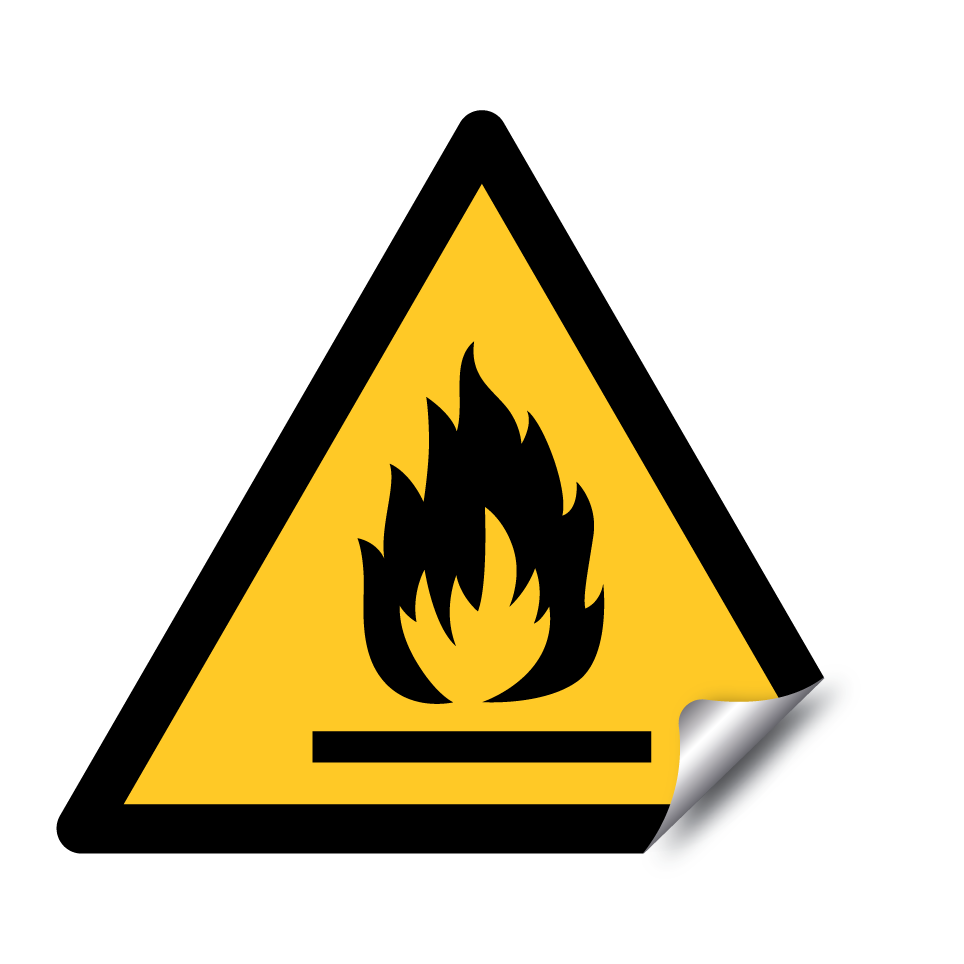 W021 Material inflamable