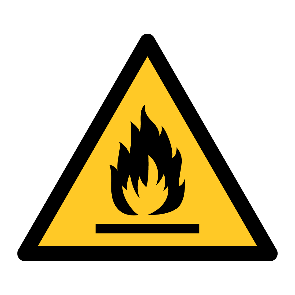 W021 Material inflamable