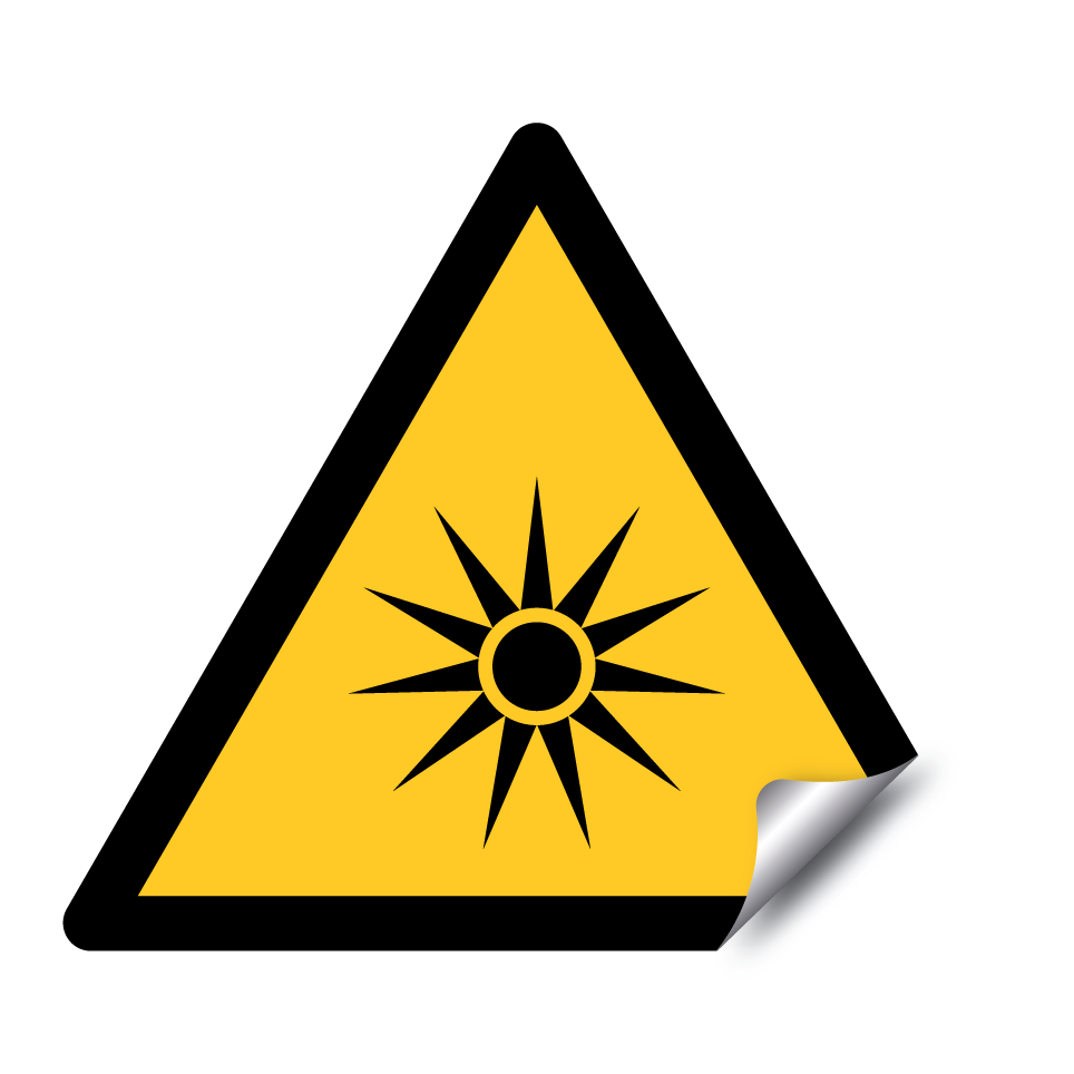W027 Warning Optical radiation
