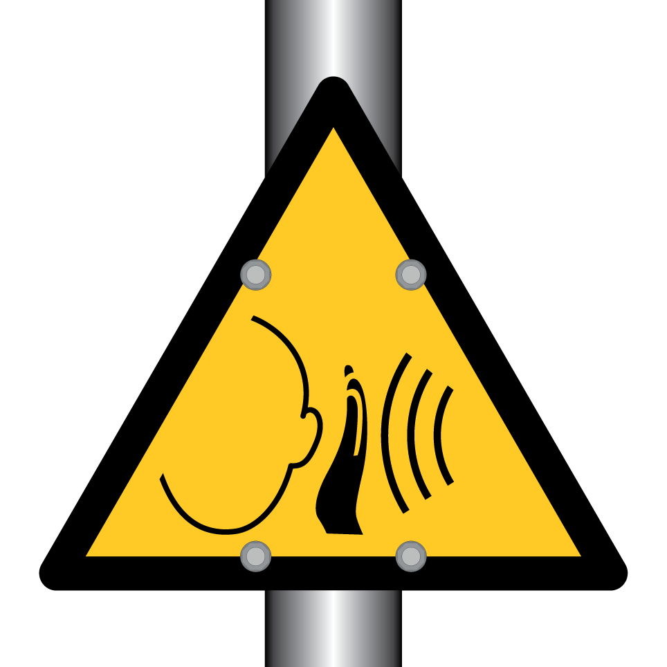 W038 Warning Sudden loud noise