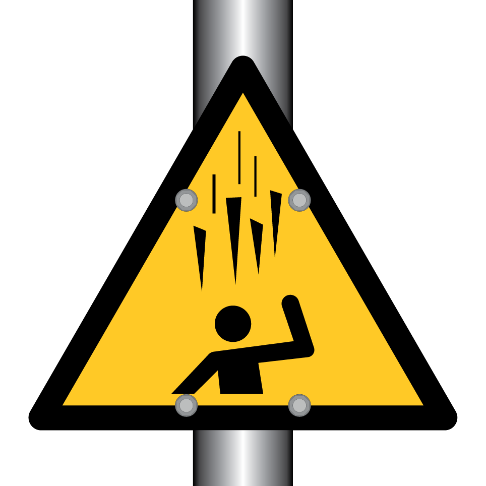 W039 Warning Falling ice