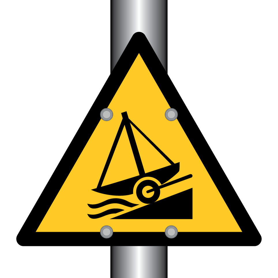 W044 Warning Slipway