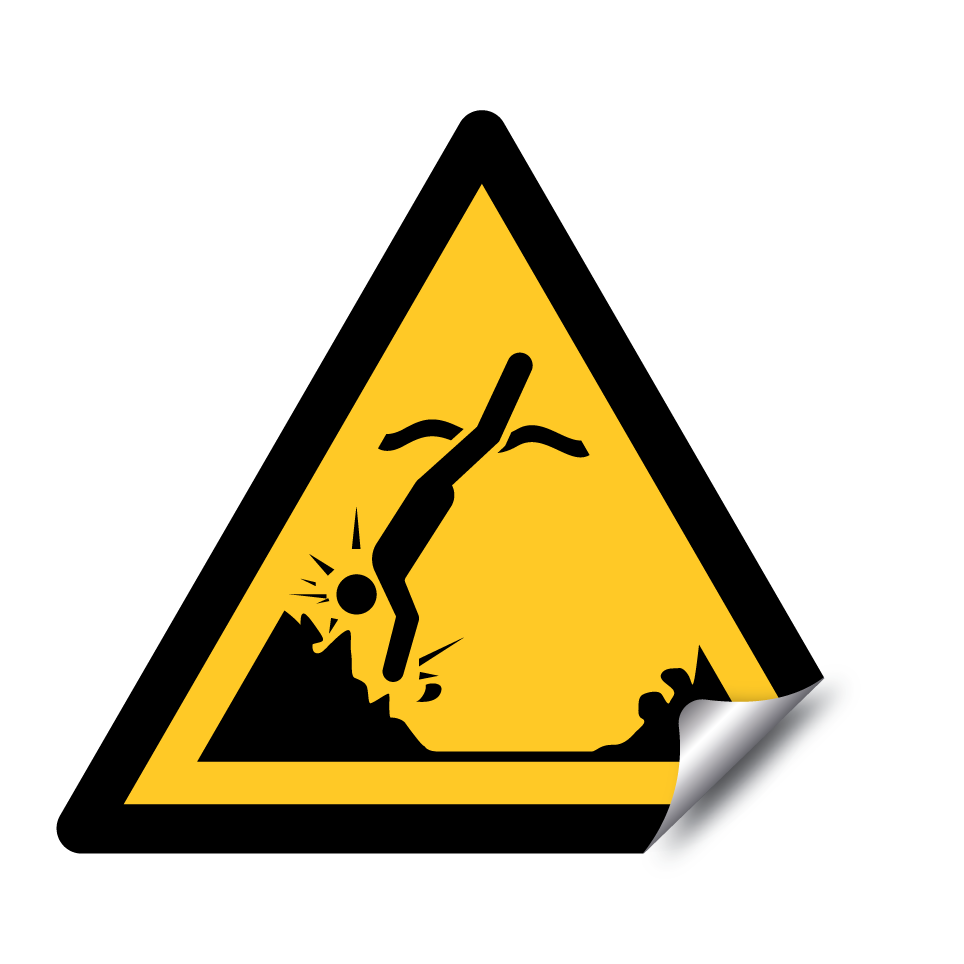 W049 Warning Submerged objects