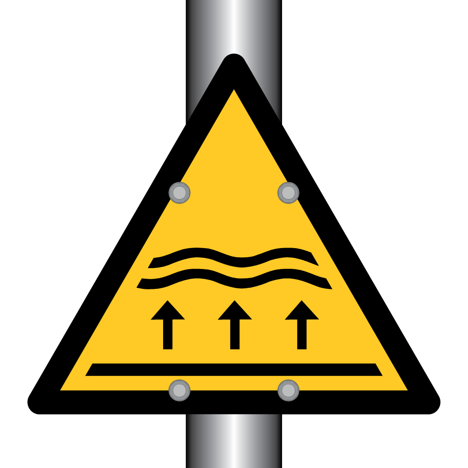 W077 Warning Flood zone