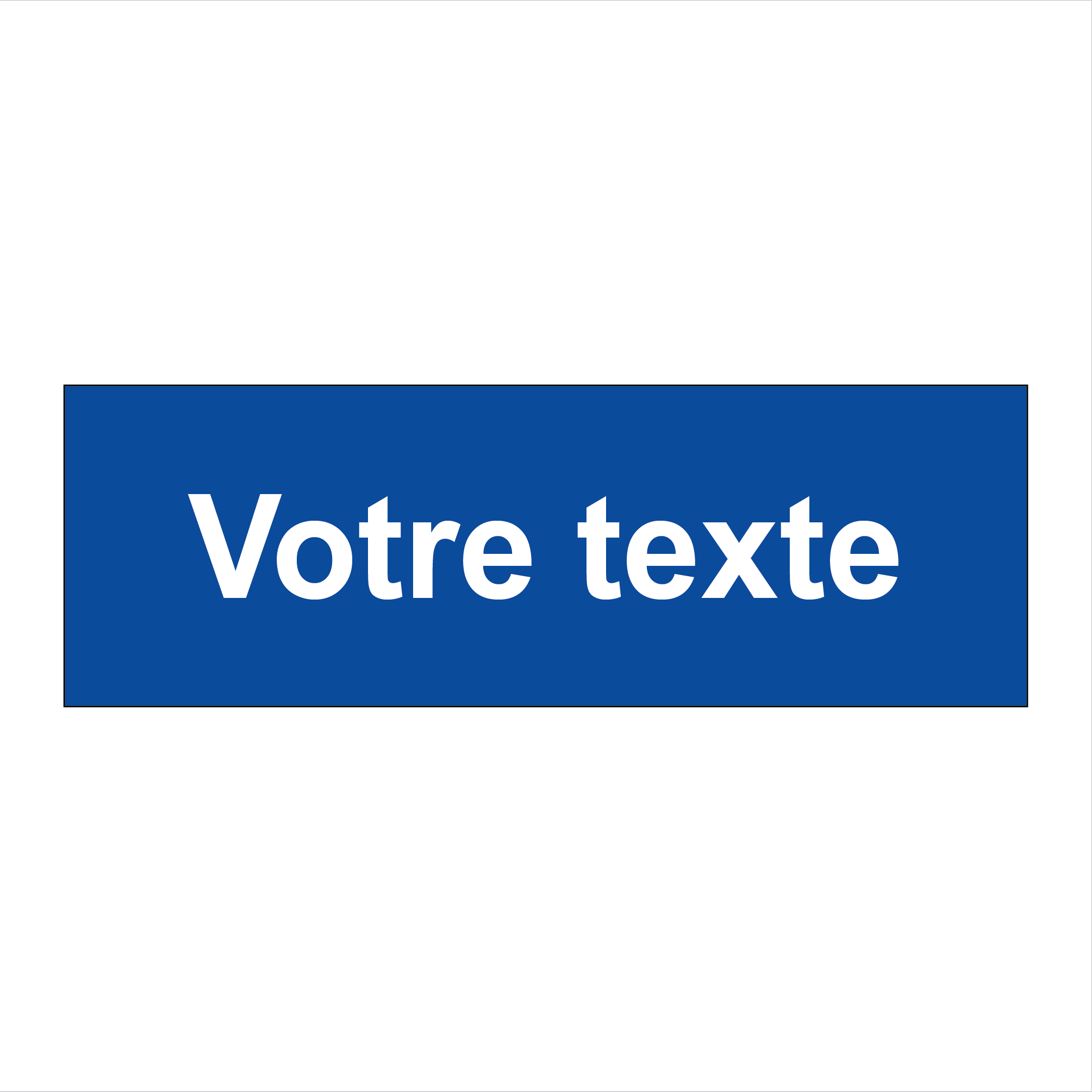 Créer un panneau de stationnement