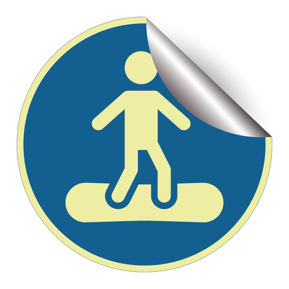 Snowboard use permitted
