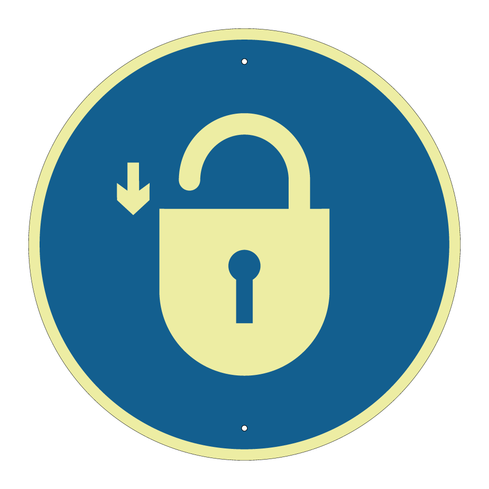 Lock before leaving