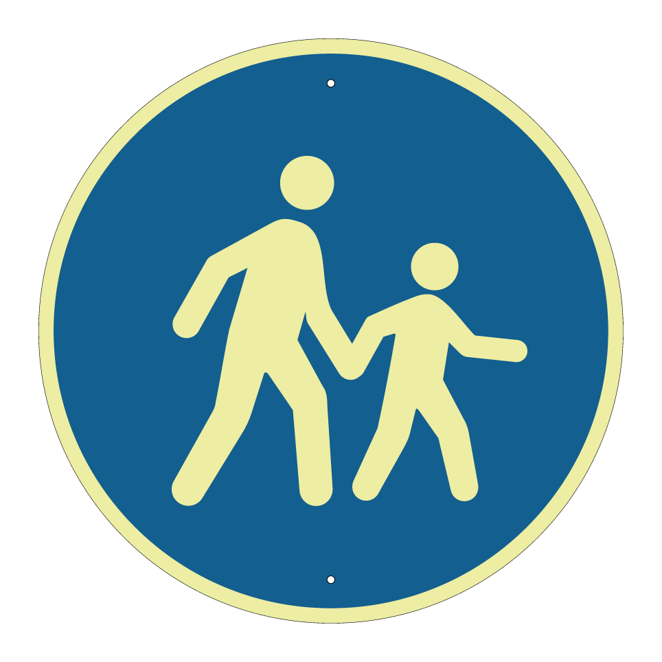 Hold child’s hand