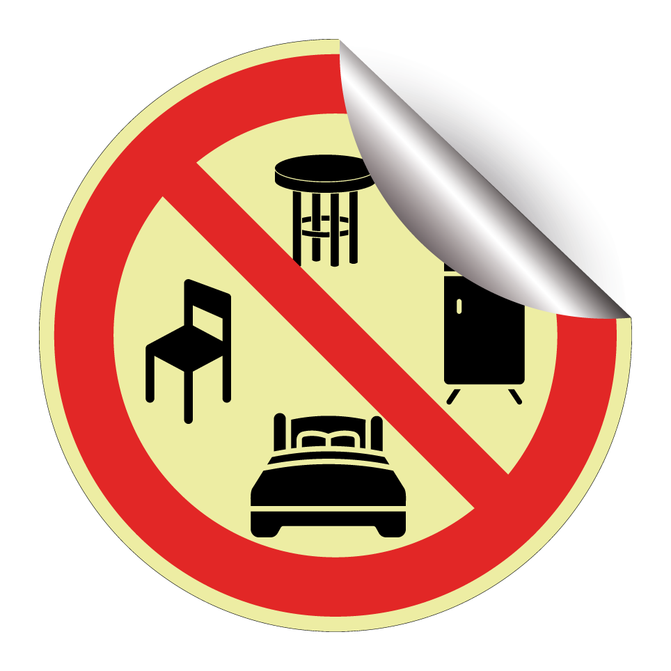 No tirar muebles