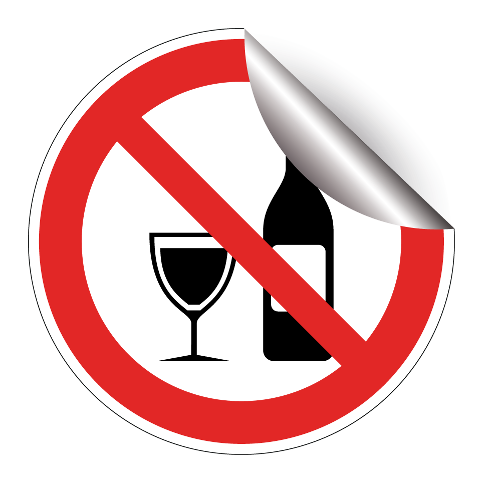 Pas d’alcool
