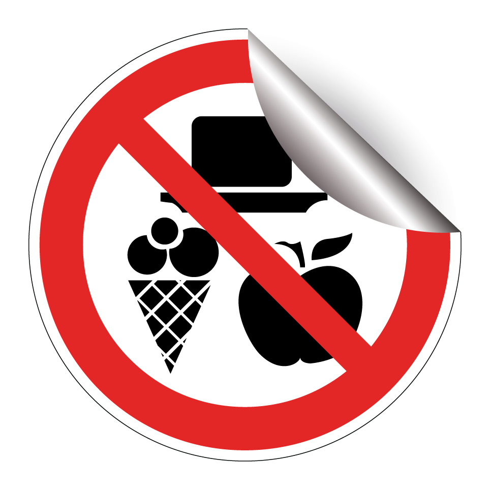 No comida ni bebidas