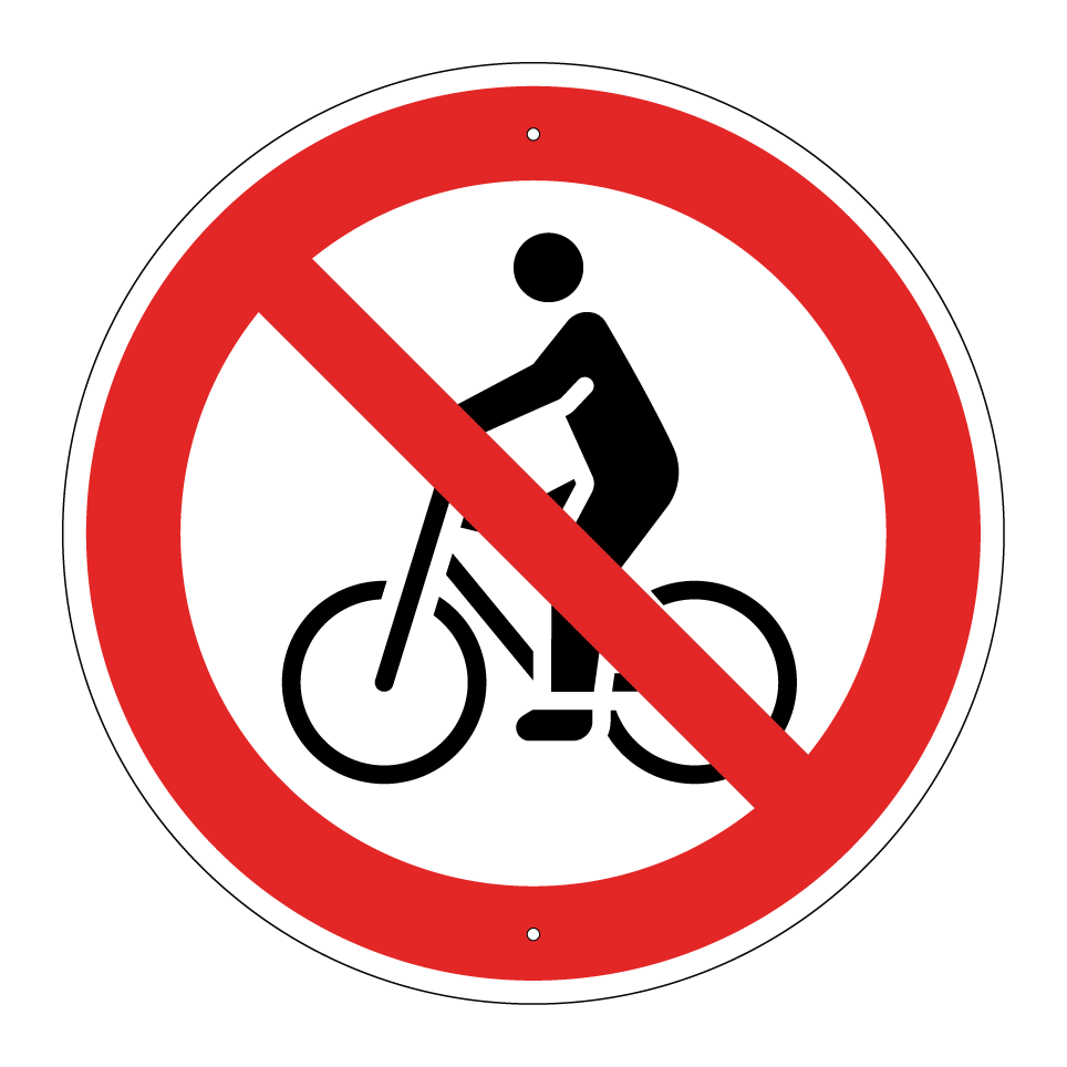 Interdiction de cyclisme