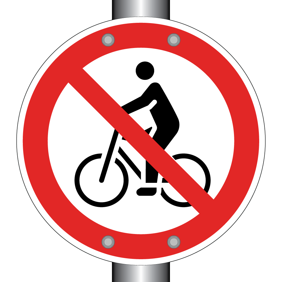 Interdiction de cyclisme
