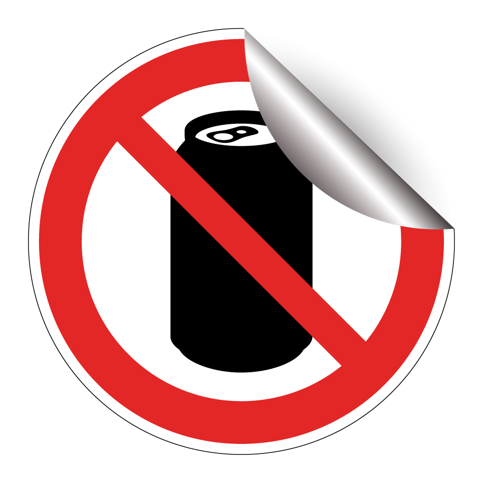 Aucune boisson en conserve