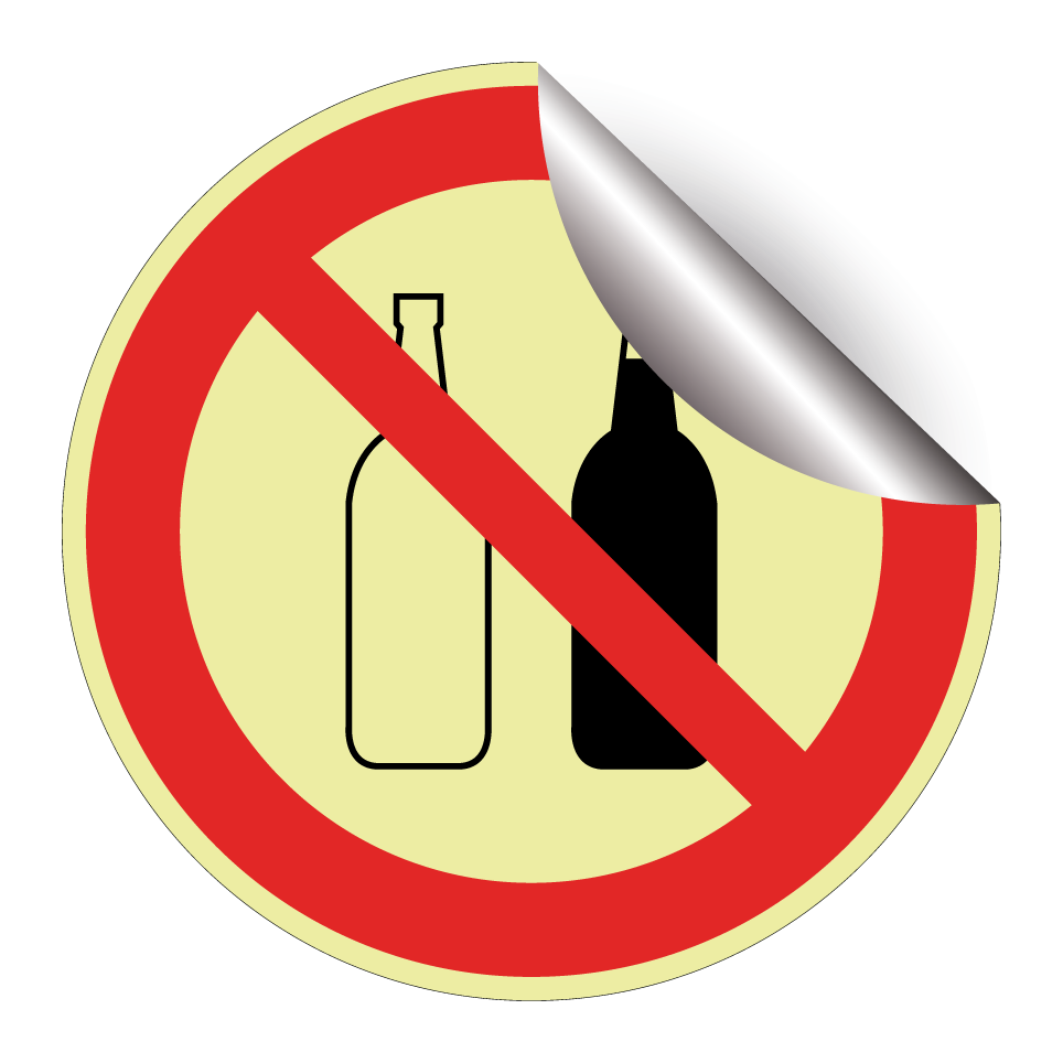 No botellas de vidrio
