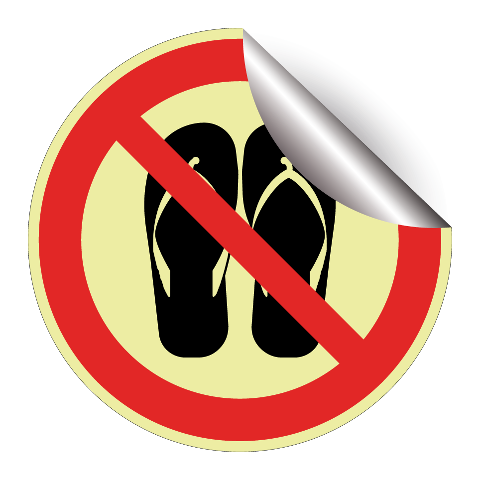 No chanclas
