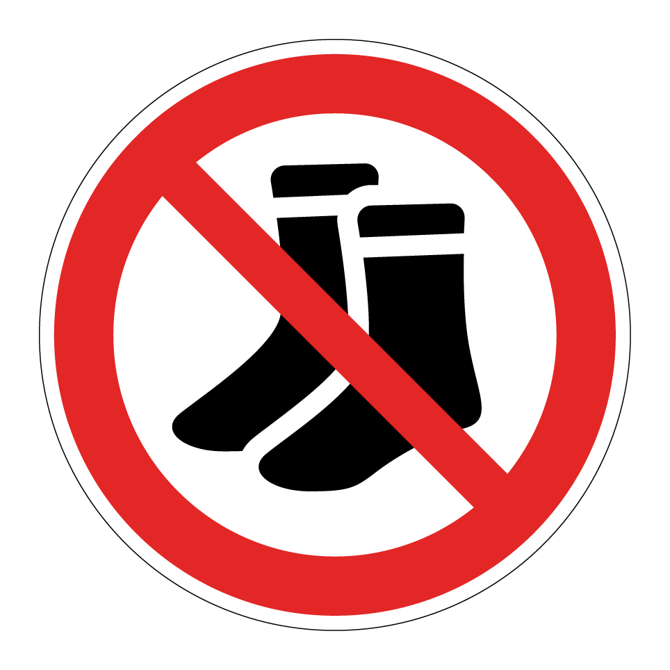 Sin calcetines