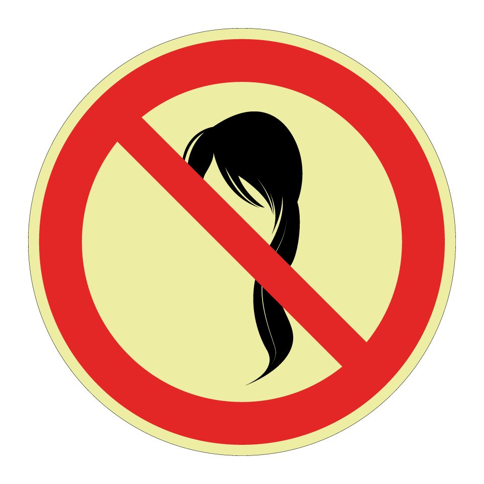 Sin cabello suelto
