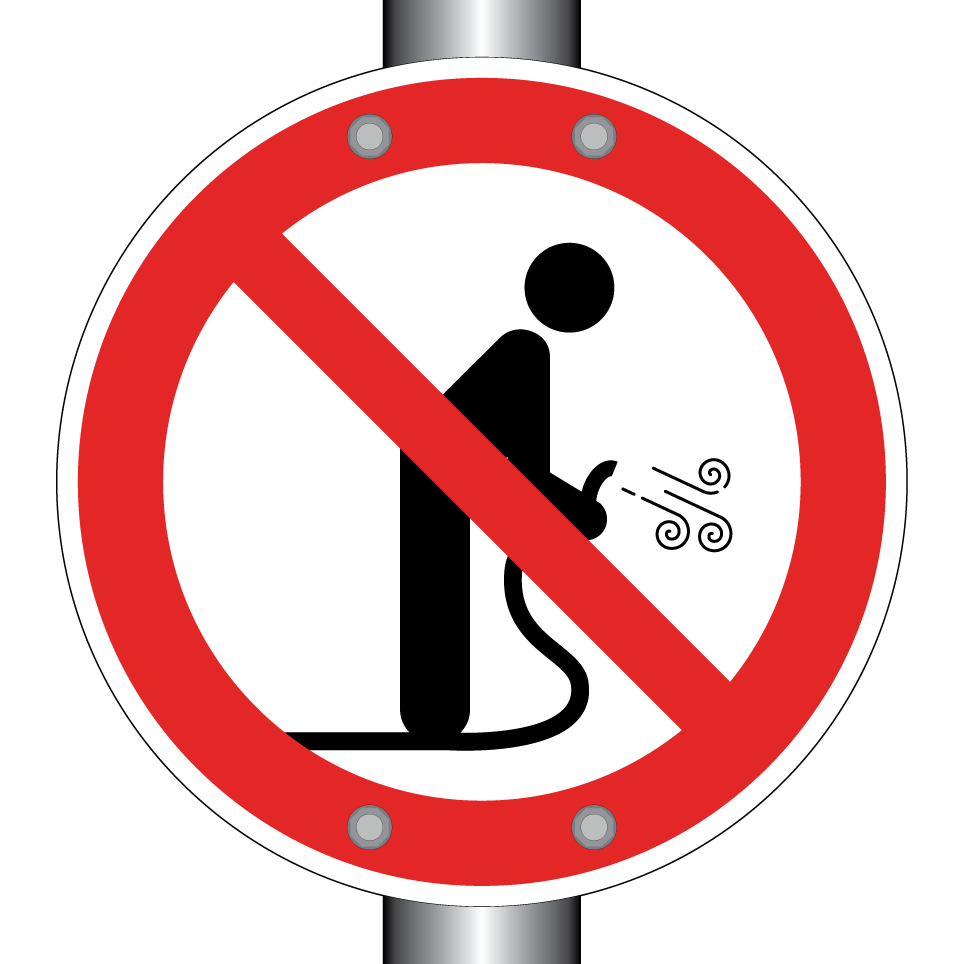 Do not use compressed air