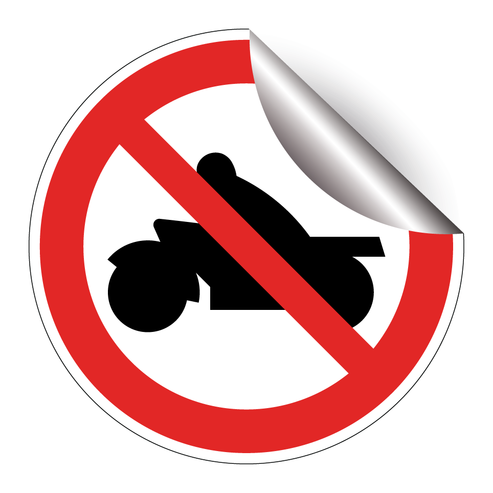 No motorcycles