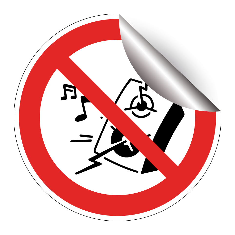 No loud music
