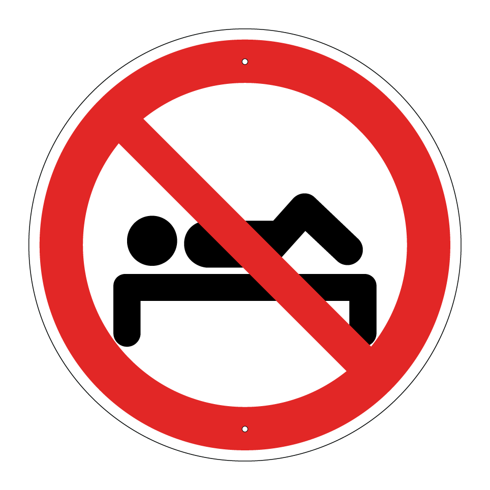 No tumbarse
